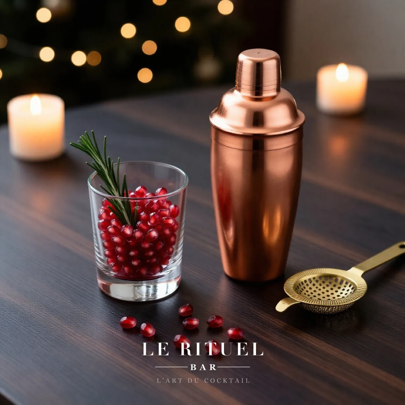 Cocktail festif à la grenade, Le Rituel Bar