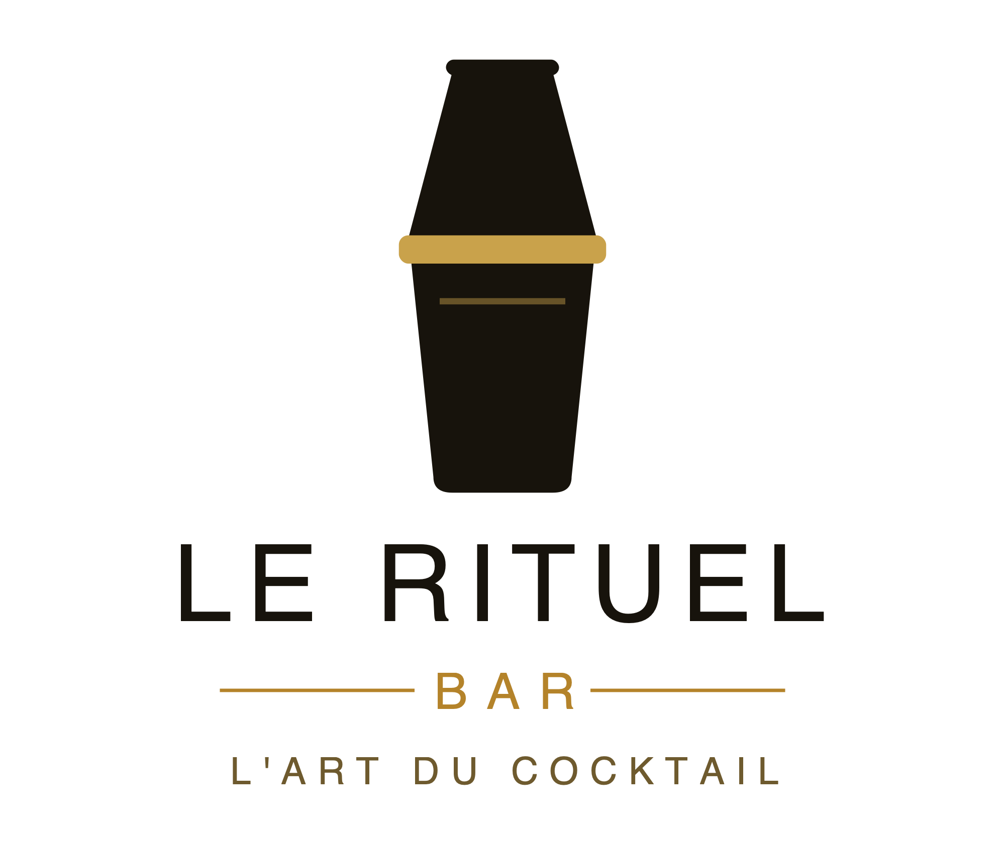 Logo Le Rituel Bar, version noir