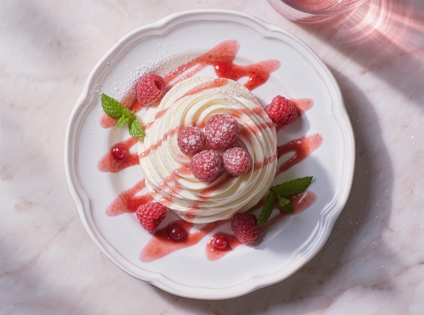 Pavlova fruits rouges, SAISON